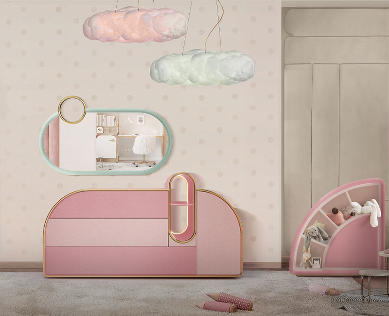 Bubble Gum Small circu magical furniture kids mirrors